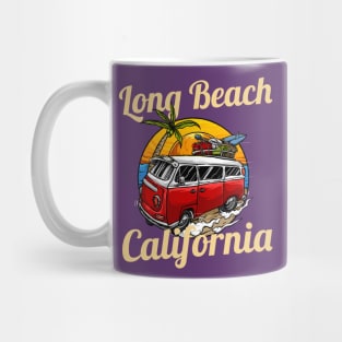 Vintage Long Beach California Mug